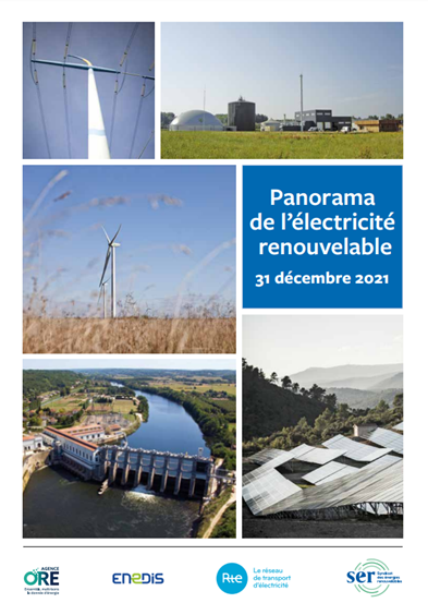 Panorama de l’électricité renouvelable (31/12/2021)